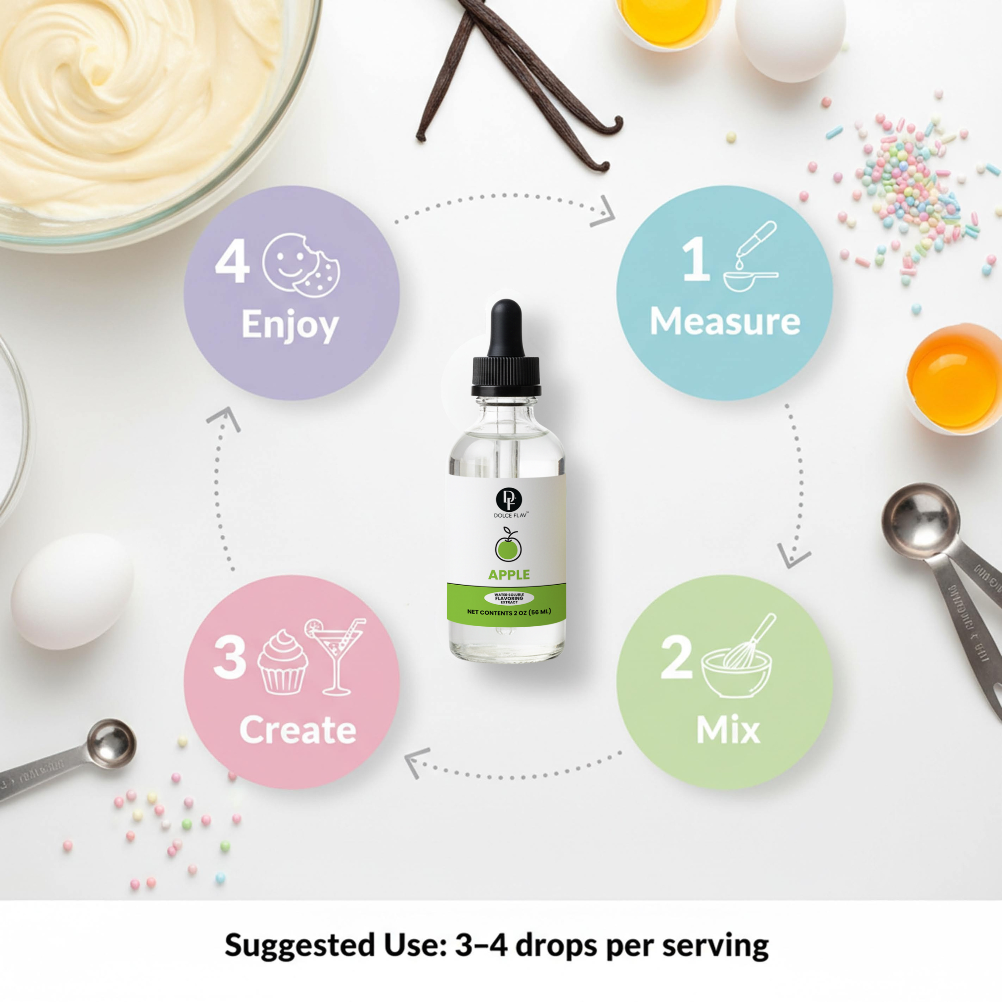 Apple Flavoring Water Soluble