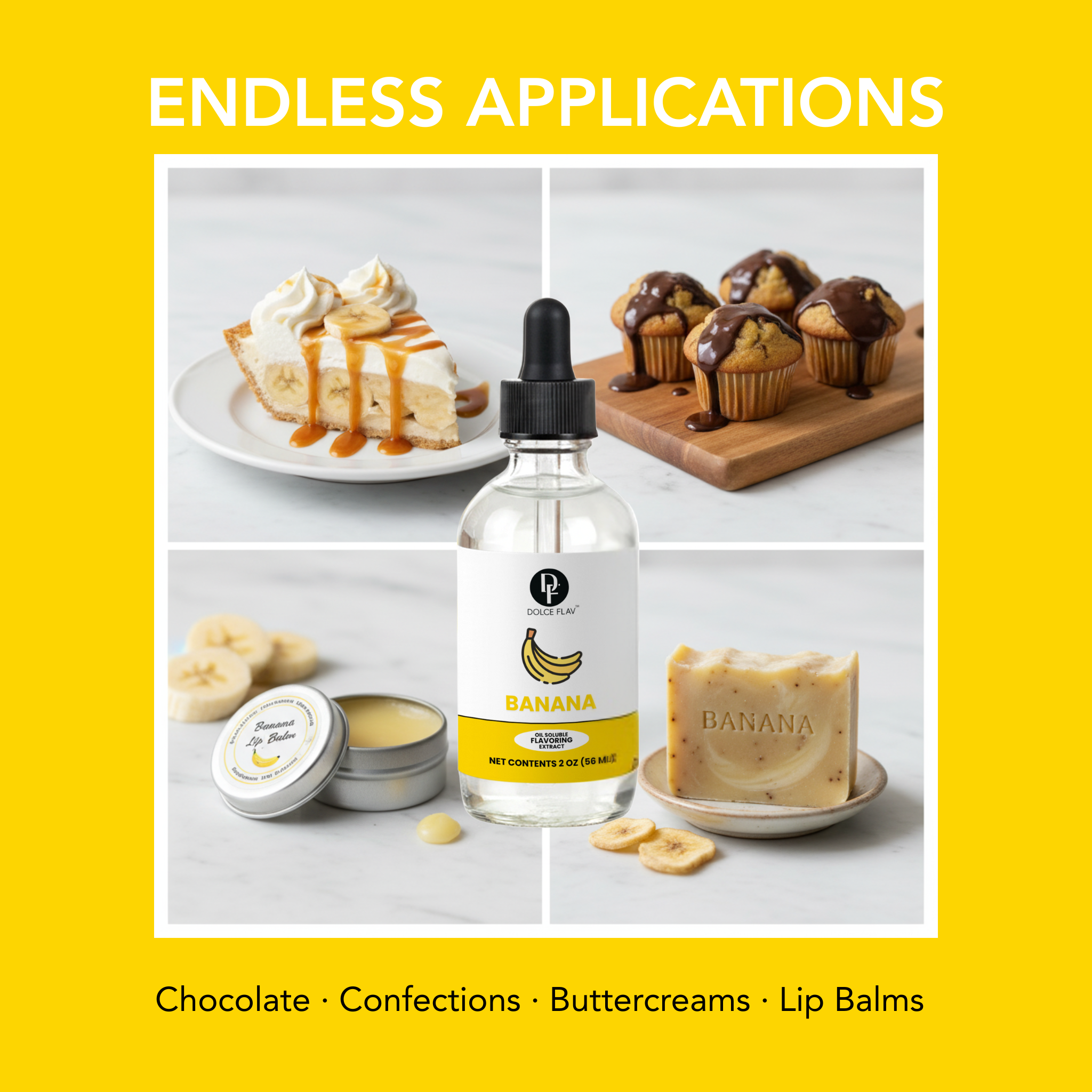 Oil Soluble Banana Flavoring | Exceptional Quality | Dolce Foglia 5 Gallon Oil Soluble Banana Flavoring | Exceptional Quality | Dolce Foglia 5 Gallon
