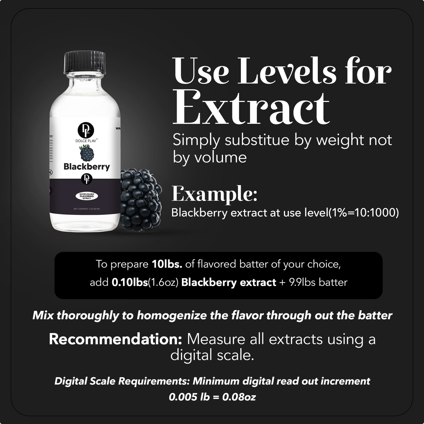 Blackberry Extract Water Soluble