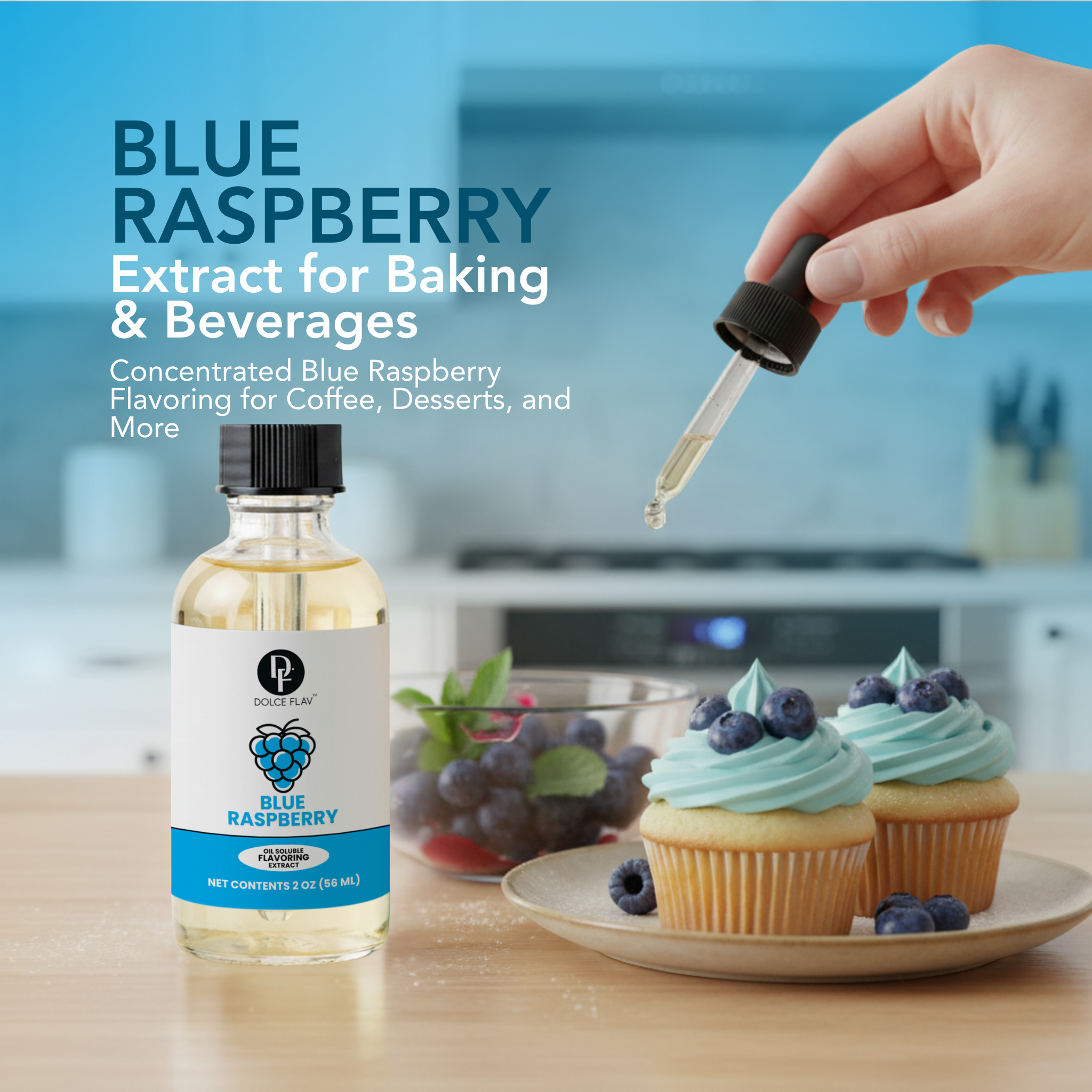 Oil Soluble Blue Raspberry Flavoring
