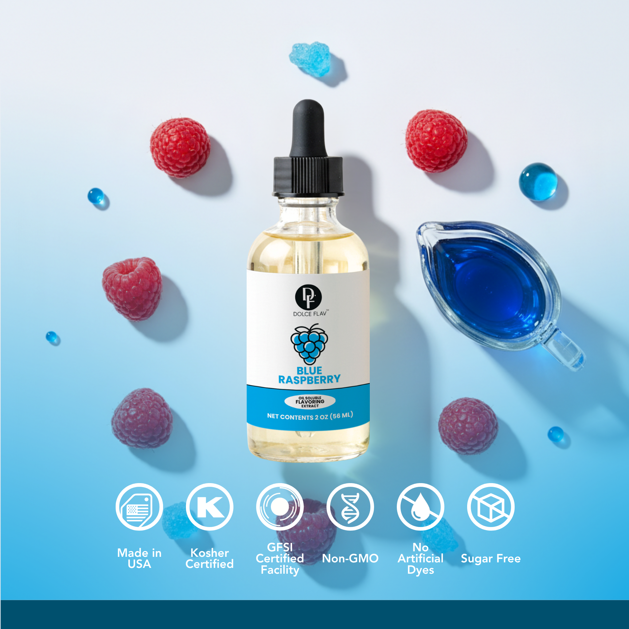 Oil Soluble Blue Raspberry Flavoring