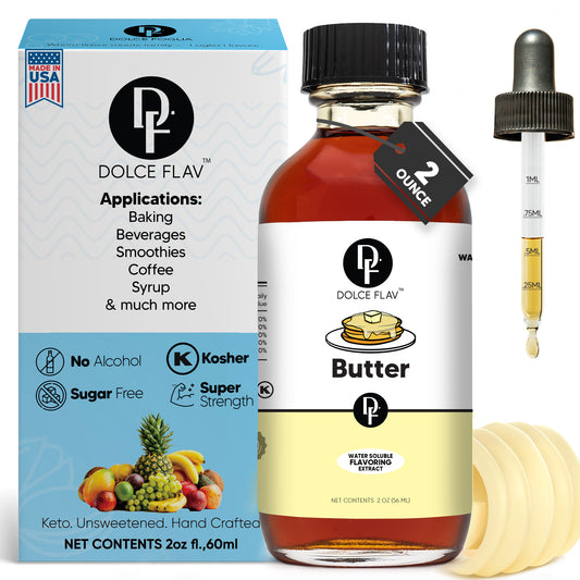 Butter Extract - Sugar & Fat-Free Water Soluble