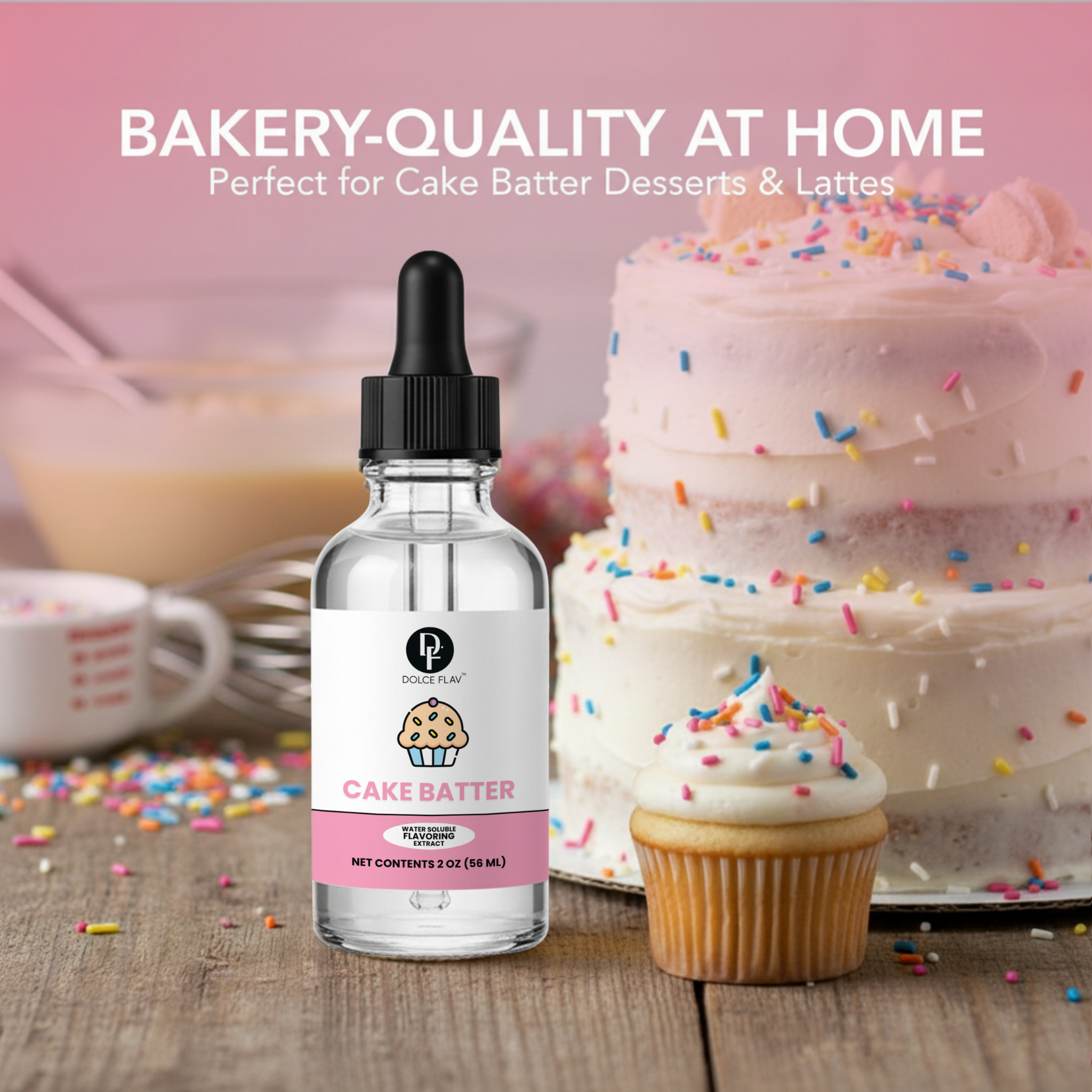 Cake Batter Extract Water Soluble