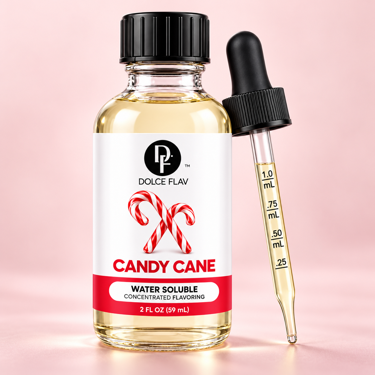 Dolce Flav candy-cane-ws detail photograph