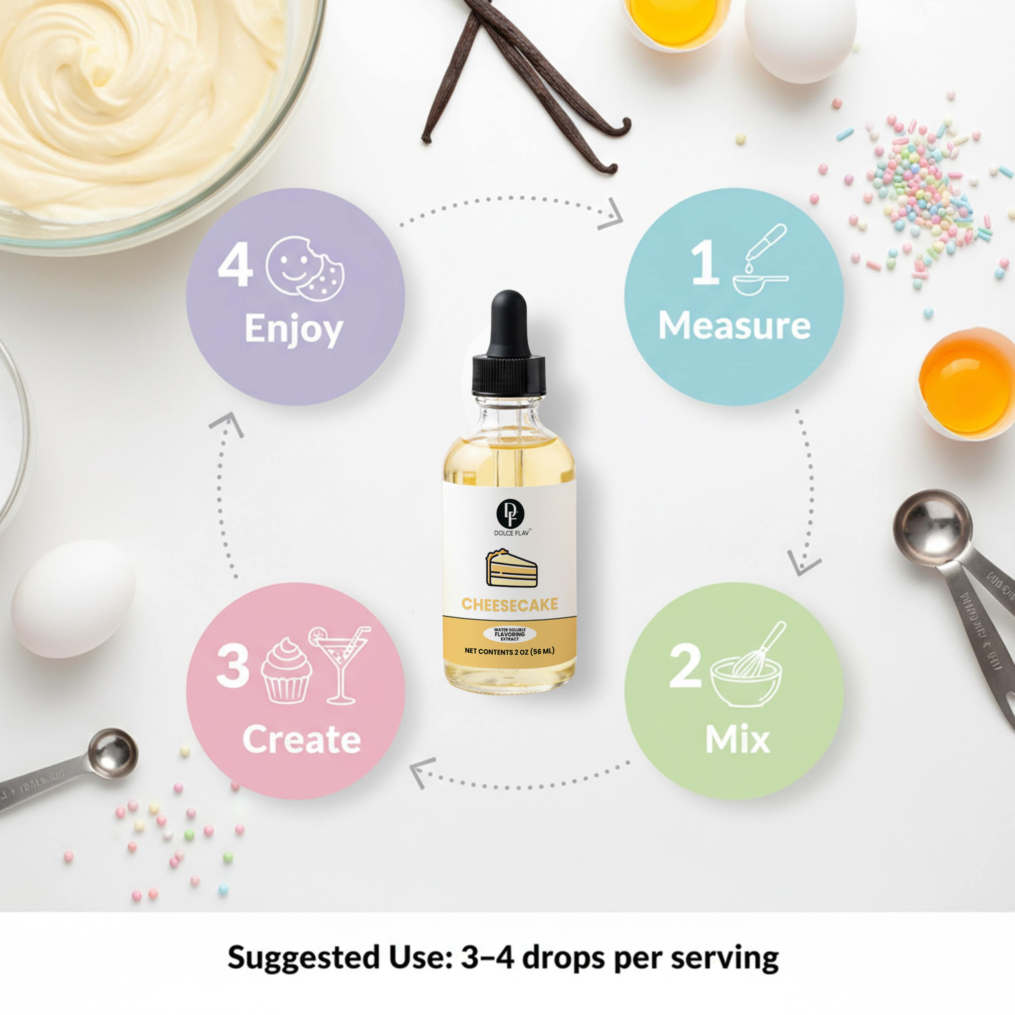 Cheesecake Flavoring Water Soluble