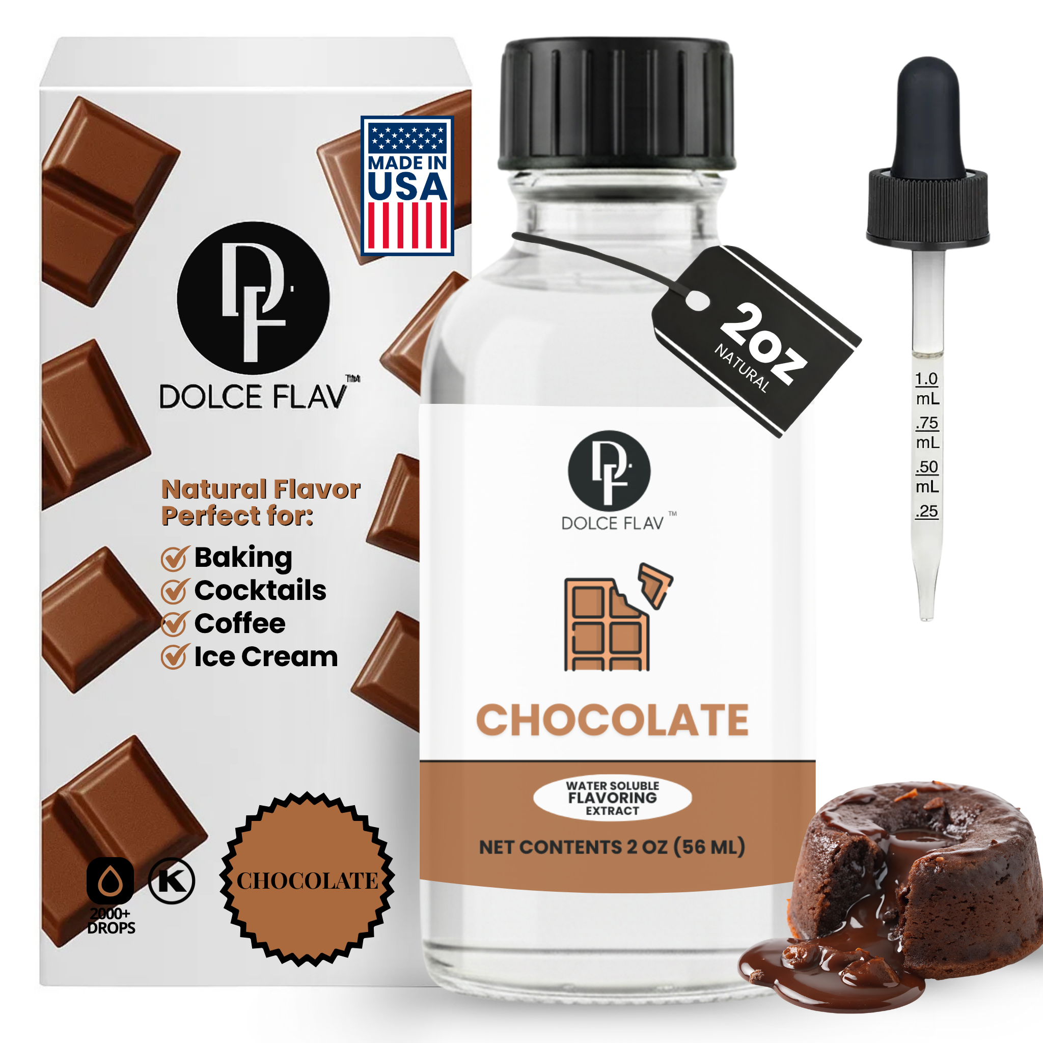 Natural Chocolate Extract, included in the Christmas five-flavor kit