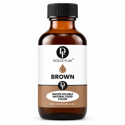 Natural Brown Food Color - Water Soluble