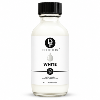 Natural White Food Color - Water Soluble