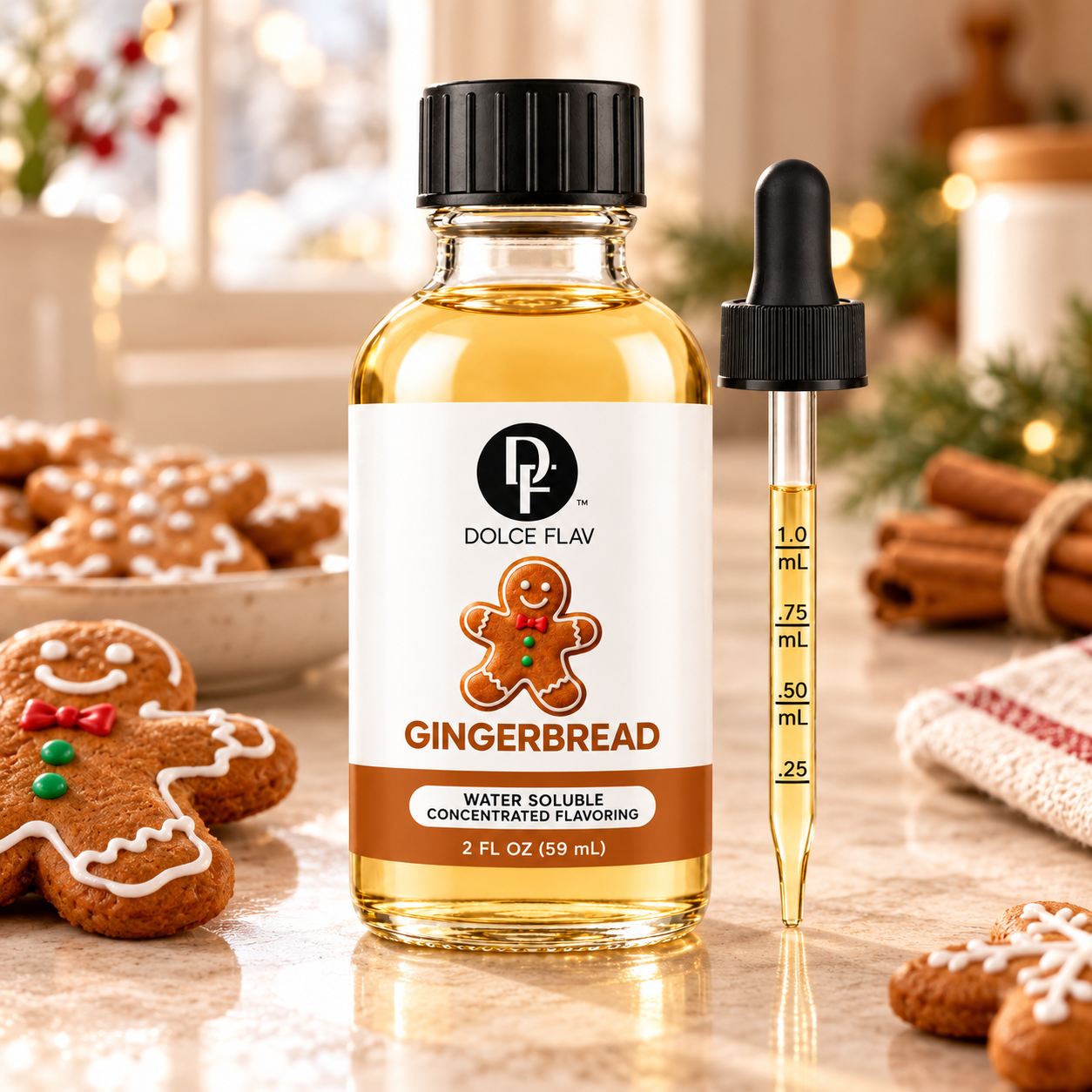 Dolce Flav gingerbread-ws lifestyle photograph