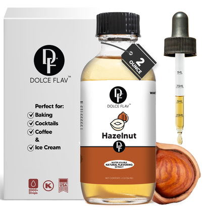 Hazelnut Flavoring Extract Water Soluble