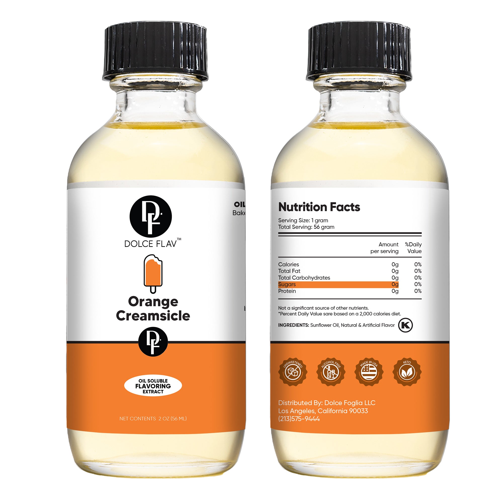 Oil Soluble Orange Creamsicle Flavoring