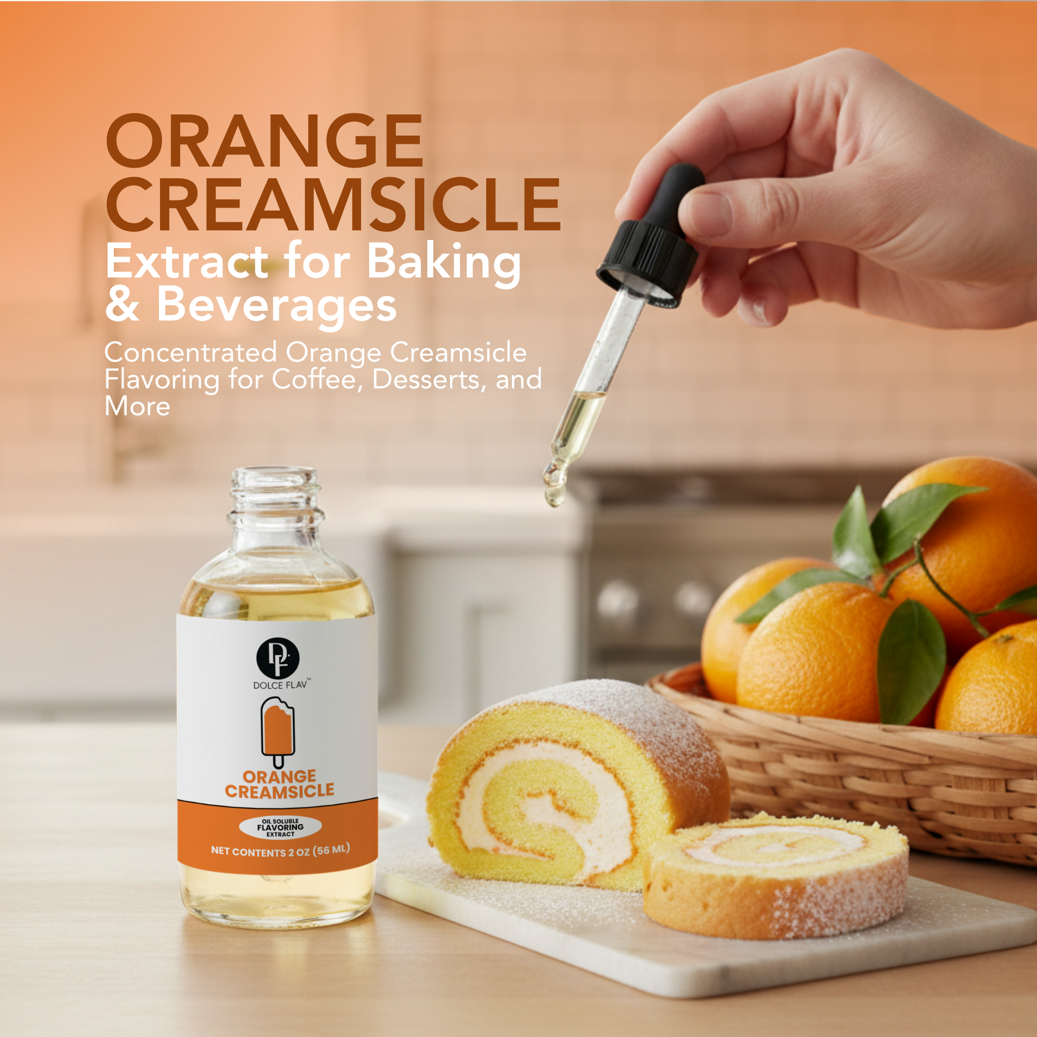 Oil Soluble Orange Creamsicle Flavoring