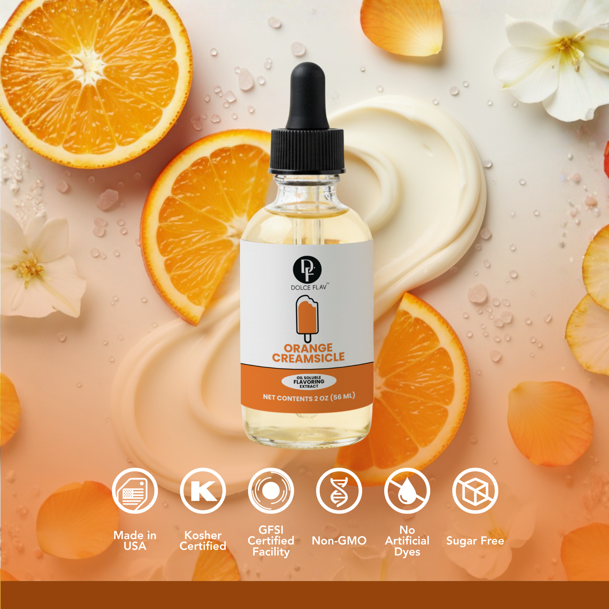 Oil Soluble Orange Creamsicle Flavoring
