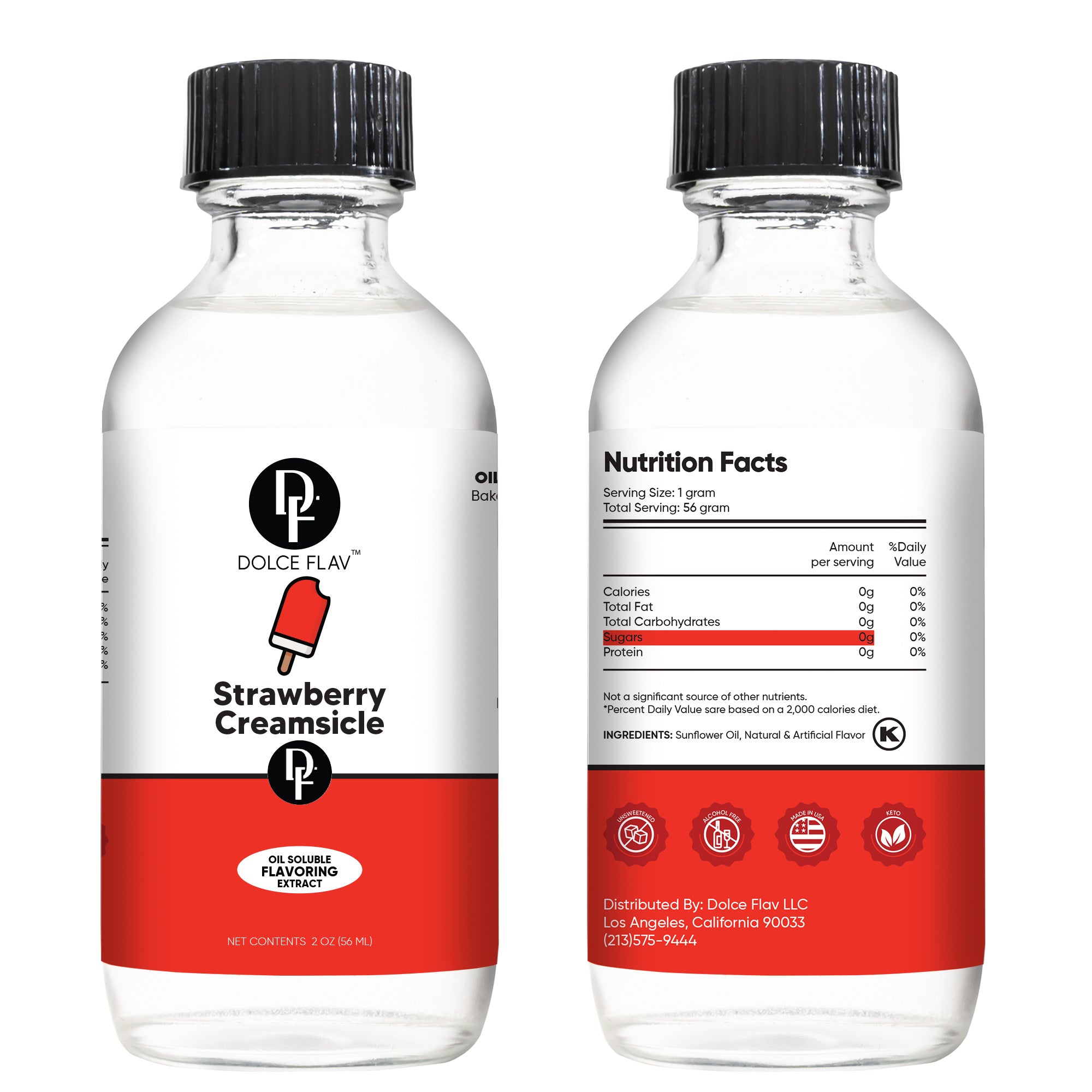 Oil Soluble Strawberry Creamsicle Flavoring